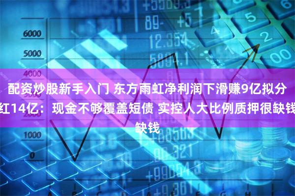 配资炒股新手入门 东方雨虹净利润下滑赚9亿拟分红14亿：现金不够覆盖短债 实控人大比例质押很缺钱